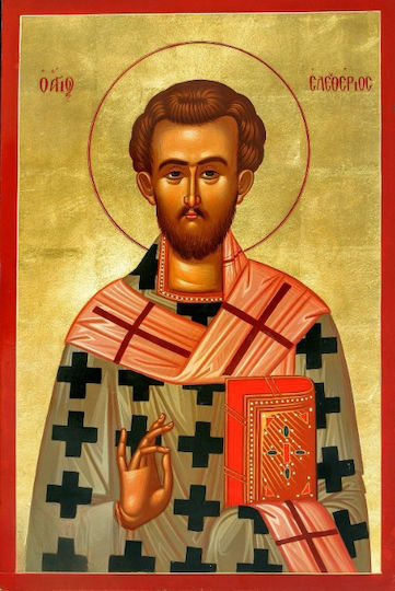 Olympus Diamond Painting Saint Eleftherios Mosaic 50x40