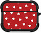 Sonique Heart Series Silicone Case in Red Colou...