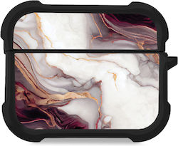 Sonique Marble Series Θήκη Σιλικόνης σε Μπορντό...