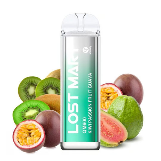 Lost Mary Einweg-E-Zigarette 1000 Einweg-E-Zigaretten Kiwi Passion Guava 2ml 20mg