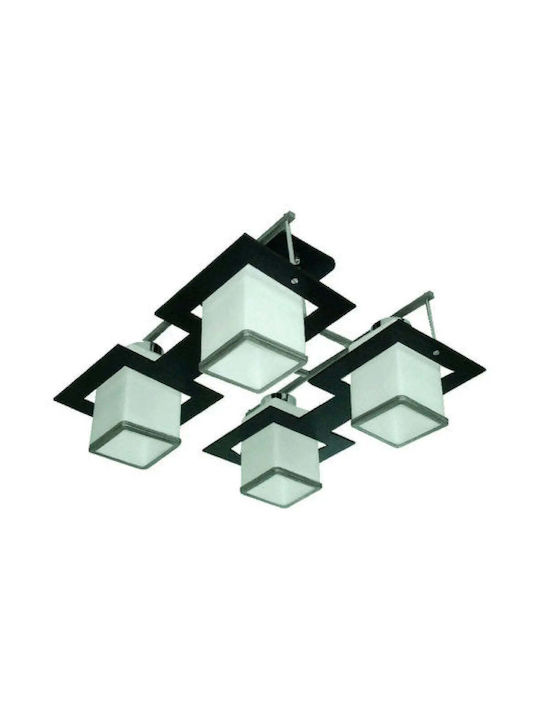 Полилей 4xE27 60W Spectra Cube
