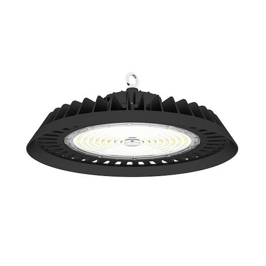 Aca Bell Light 100W Cool White with Built-in LED Black