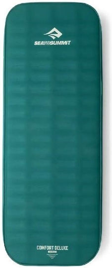 Sea to Summit Comfort Deluxe Mat Self-Inflating Single Camping Sleeping Mat 183x64cm Turquoise