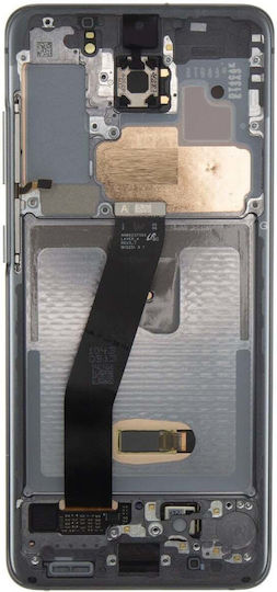 Samsung G980 G981 Galaxy S20 LCD Дисплей + Тъч + Преден Панел Cosmic Gray Service Pack