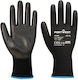 Portwest Safety Gloves Black Polyurethane