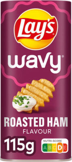 Lay's Wavy Mature Roasted Ham Χγ 115gr