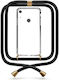 Handyhülle Transparent mit Nackenriemen Schwarz Huawei Y6s