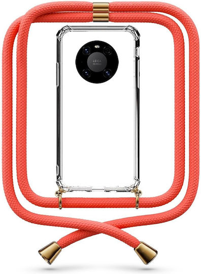 Θήκη Κινητού Διάφανη Κορδόνι Coral Huawei Mate 40 Pro