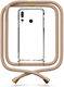 Mobile Phone Case Transparent Strap Beige Huawei P Smart Plus 2019