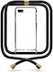Husă Telefon Transparentă Curea Neagră iPhone SE 2020