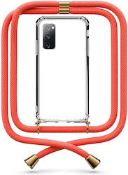 Калъф за мобилен телефон Прозрачен Корд Коръл Galaxy S20 FE