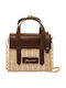 Straw Brown Women's Shoulder Bag