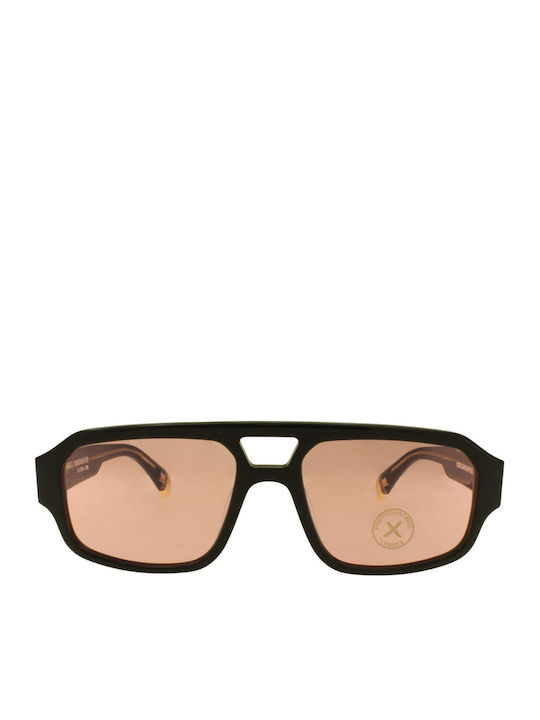 Oscar & Frank Makati Unisex Sunglasses with Black Frame and Black Lens