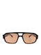 Oscar & Frank Makati Unisex Sunglasses with Black Frame and Black Lens