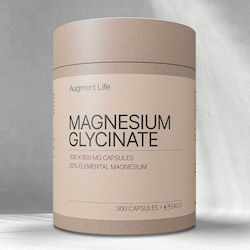 Augment Life Χηλικό Γλυκινικό Μαγνήσιο 800mg 300 κάψουλες Augment Life Χηλικό Γλυκινικό Μαγνήσιο 800mg 300 κάψουλες