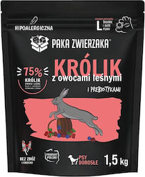 Paka Zwierzaka 1.5kg Dry Dog Food for Medium and Large Breeds Grain-Free with Rabbit and Hare Paka Zwierzaka 1.5kg Dry Dog Food for Medium and Large Breeds Grain-Free with Rabbit and Hare