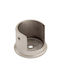 Anartisi Wall Curtain Rail Base Metallic Silver