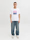 T-shirt Άσπρο
