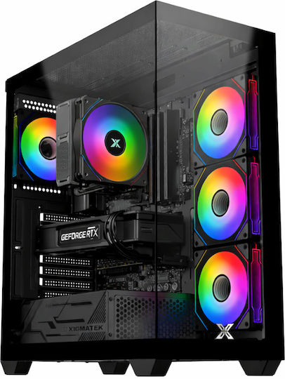 Vengeance Esports Competitive-V2 Гейминг Настолен Компютър Ryzen 7-5700 16GB DDR4 1TB SSD GeForce RTX 5060 Без Операционна Система
