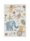 Conceptum Hypnose Bohem Kinderteppich Mehrfarbig 80x150cm