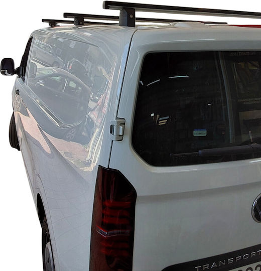 Nordrive Car Roof Bars Kit Car Roof Bars Nordrive Aluminum Legs VW Transporter T7 2025+ 3 Pieces Mb.vwtransporter.06