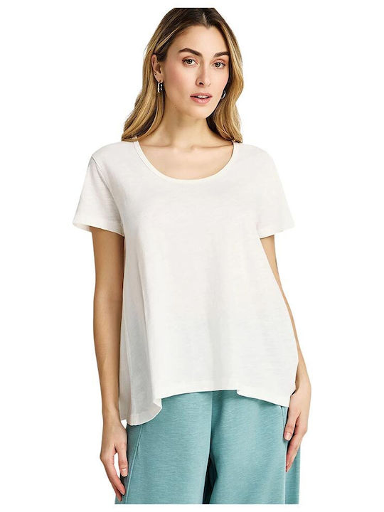 Funky Buddha Women's T-shirt White