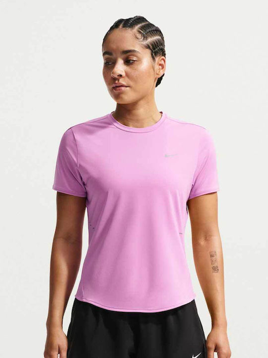 Nike Women's Short Sleeve Top Purple