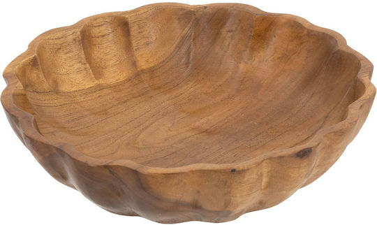 Artekko Woody Dekorative Platte Braune 20x20x5cm