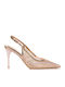 Pointed Toe Heels Gold