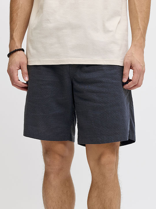 JJ Rebel Herren Shorts Jetblack 12279660-Schwarz
