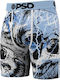 Herren Boxershorts Blau