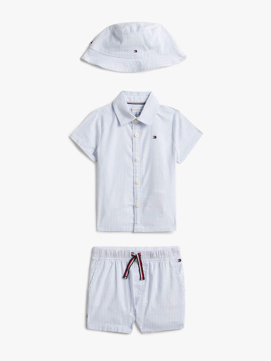 Tommy Hilfiger Σετ Φορμάκια Μπλε Ρίγα Μπλε