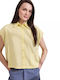 Long Sleeve Women's Shirt Yellow