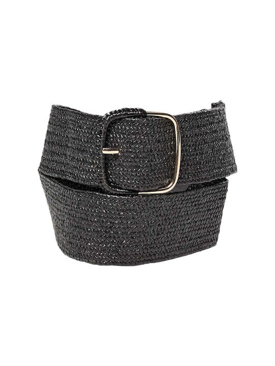 Soya Concept Elastic Black Women's Belt