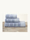 Kocoon Set of Bath Towels 3 pcs Mayfair Blue Weight 420gsm