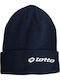 Beanie Unisex Knitted Skoufos in Navy Blue Colour
