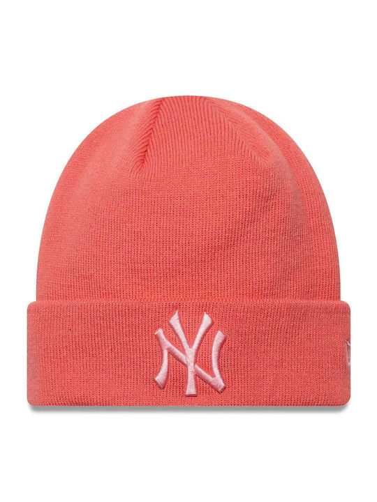 Beanie Women's Knitted Beanie in Pink Colour