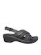 Women's Flat Sandals Black SD78043-Black