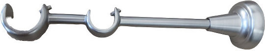 Frans Wand Sockel der Vorhangschiene Aus Metall Silber