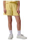 Kids Shorts Bermudas Fabric Yellow