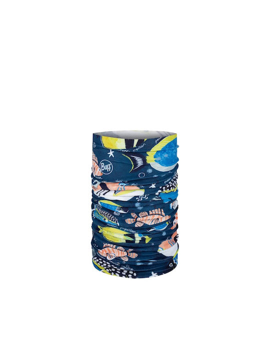 Buff Coolnet UV Sportliche Modeaccessoires Blaues Sportliches Halswärmer