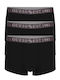 Men's Boxers Black Printed 3Pack