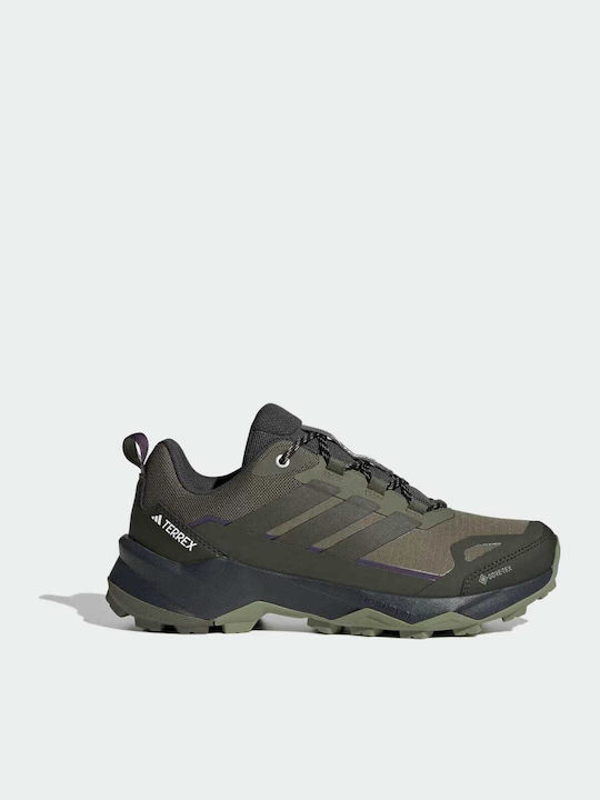 adidas Skychaser Ax5 Încălțăminte de Drumeție Impermeabilă pentru Femei cu Membrană Gore-Tex Verzi