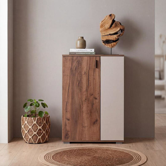 Wooden Shoe Organizer Valenor 69x34x120cm