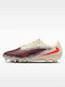 Nike United Phantom 6 Low Academy Football Shoes with Cleats FG Beige
