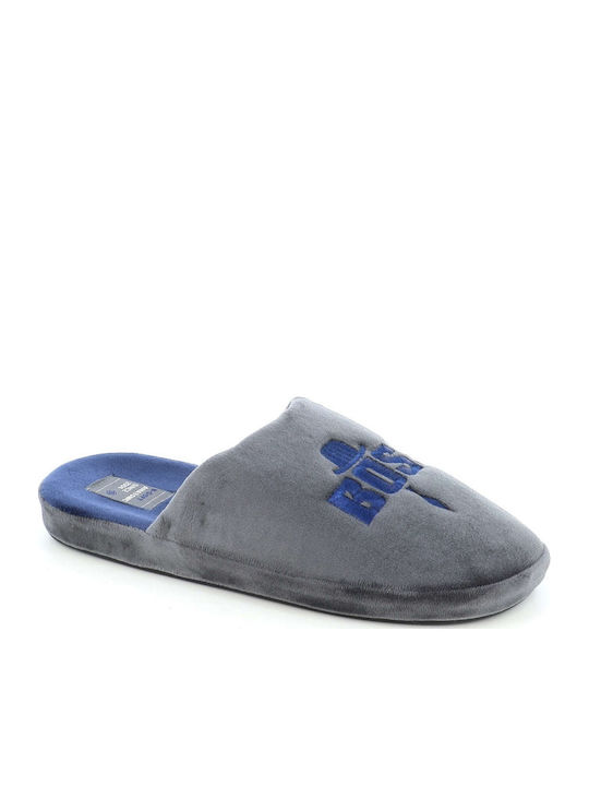B-Soft Winter Men's Slippers Gray