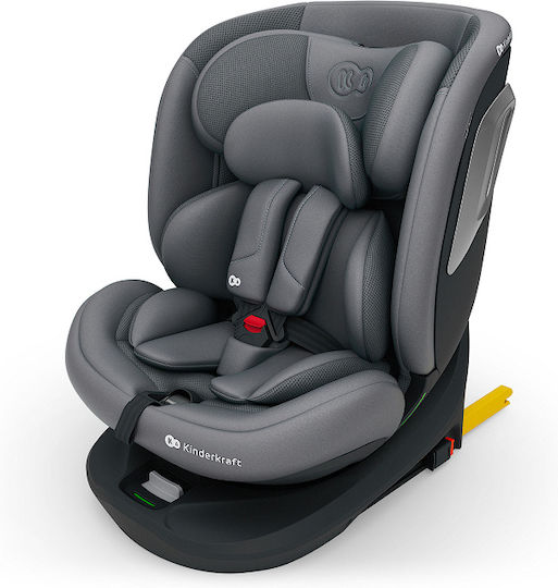 Kinderkraft I-Grow 2 Plus Καθισματάκι Αυτοκινήτου i-Size με Isofix Grey
