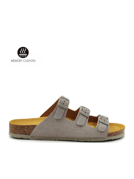 Plakton Afelpado Women's Sandals Gray