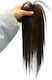 Lace Topper Human Hair Remy Brown Without Clips Absolute Comfort & Natural Chestnut Result