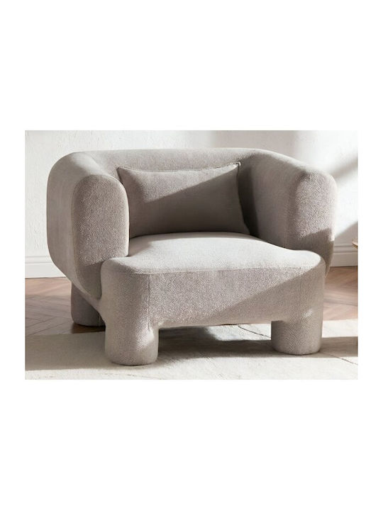 Cavsali 102 Фотьойла Въртящ Крем 93x73x110см